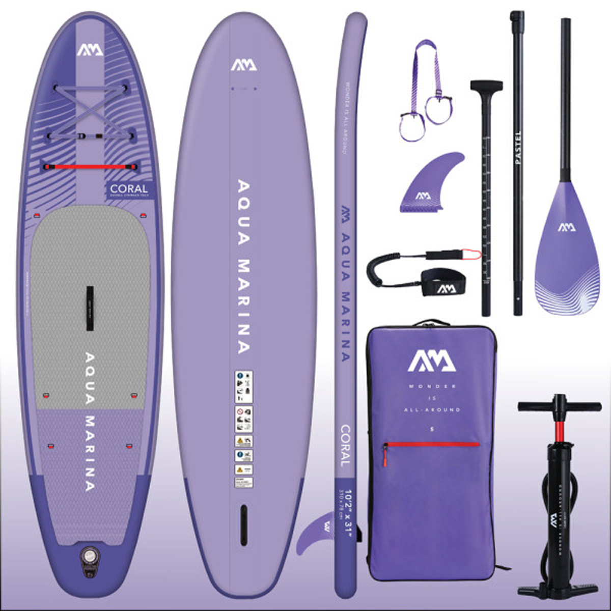 Aqua Marina Coral Advanced All-Around iSUP 10' 2